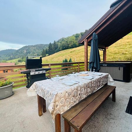 Willa Casa De Monzel With 6-Person Jacuzzi & Panoramic View La Bresse Zewnętrze zdjęcie