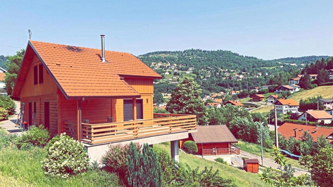 Willa Casa De Monzel With 6-Person Jacuzzi & Panoramic View La Bresse Zewnętrze zdjęcie