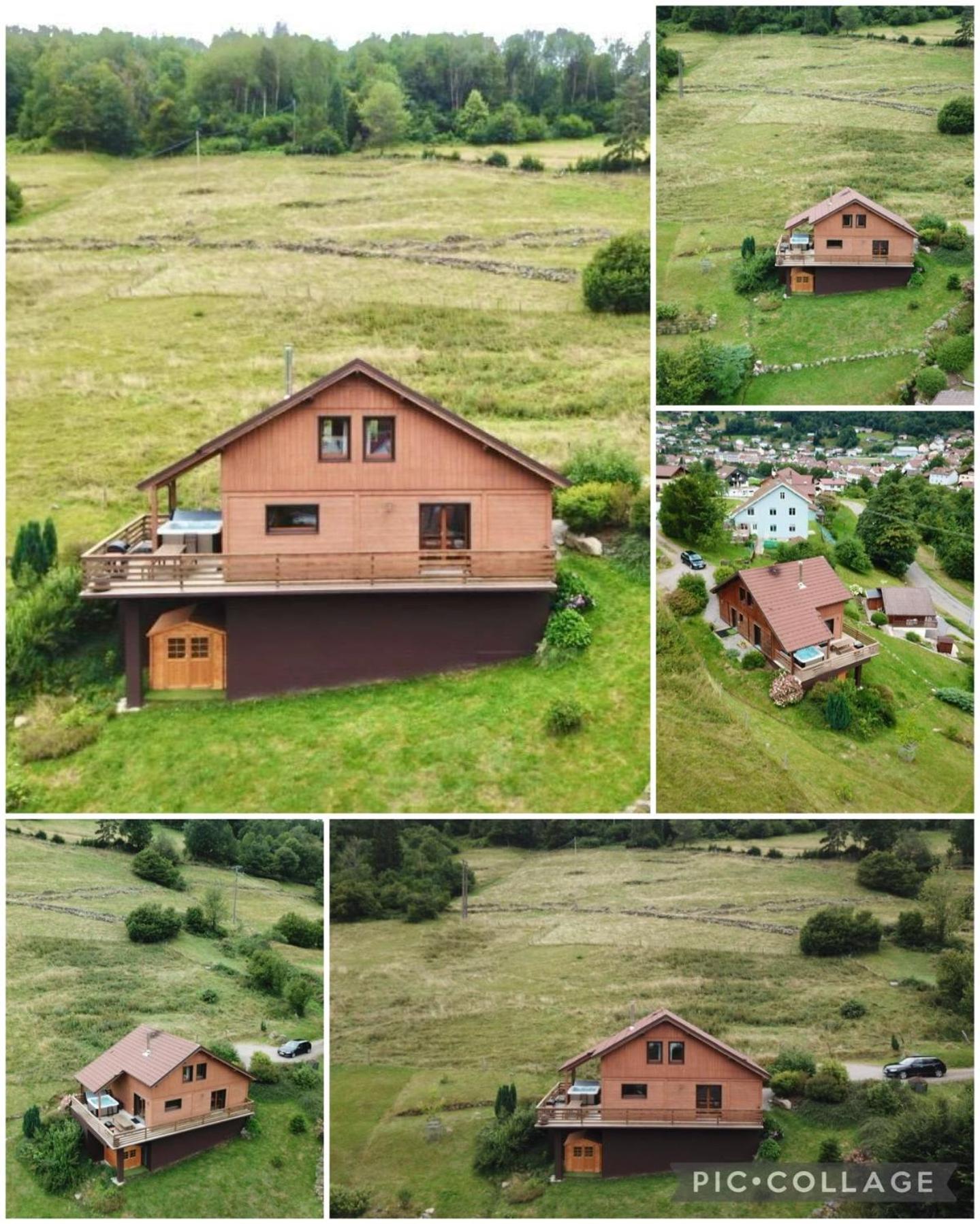 Willa Casa De Monzel With 6-Person Jacuzzi & Panoramic View La Bresse Zewnętrze zdjęcie